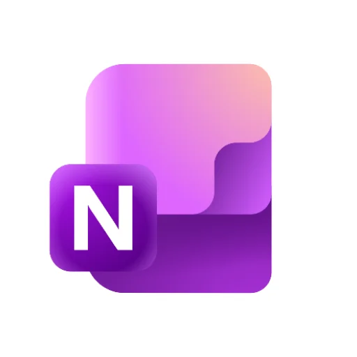 Microsoft OneNote: Save Notes icon