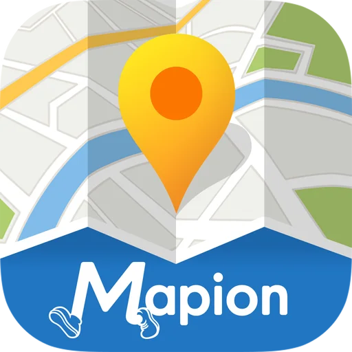 地図マピオン - 距離計測、海抜表示、マップコード表示も便利 icon